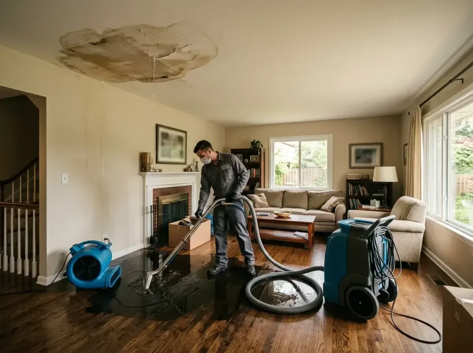 attic-pipe-burst-ceiling-drip-008 — frequently asked questions, Water Damage Restoration & Carpet Care in Nelsonville, OH